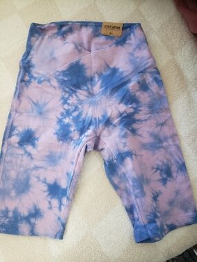 Tie-Dye Bike Shorts - Activewear